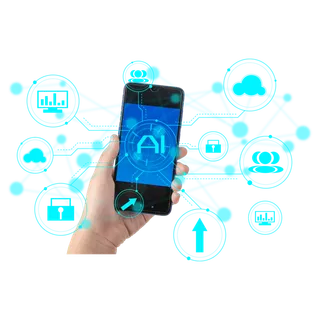 科技AI智能手机数据网络时代