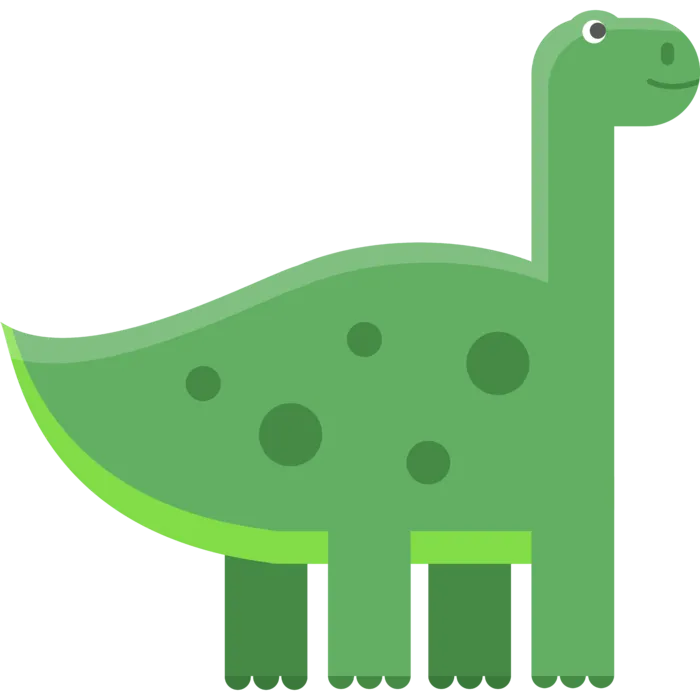 卡通恐龙生日宝宝宴派对素材恐龙派对免扣素材