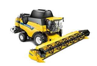 收麦子现代农业