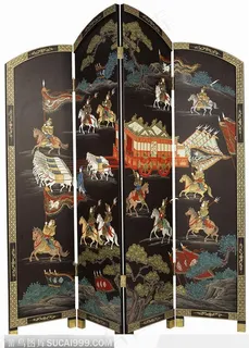 传统屏风