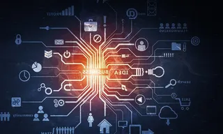 高清高科技芯片电路板科幻图片