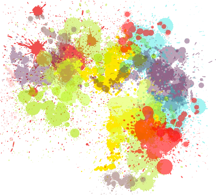 彩色笔记彩绘墨水点少儿兴趣班