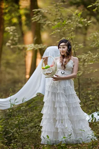 摄影图片人物美女模特照片