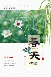 春天 春天促销海报 春天 春天促销海报