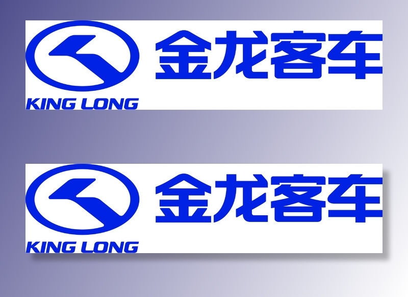 金龙客车logo标志ai矢量模版下载