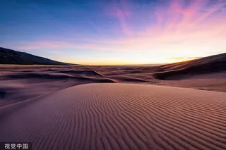 蓝紫色 蓝色 激光 辽阔景观 高清美景