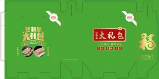 豆制品大礼包福字腐竹豆皮