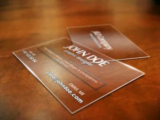 名片样机设计素材