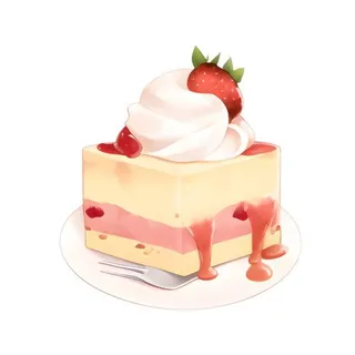 甜点点心美食免抠