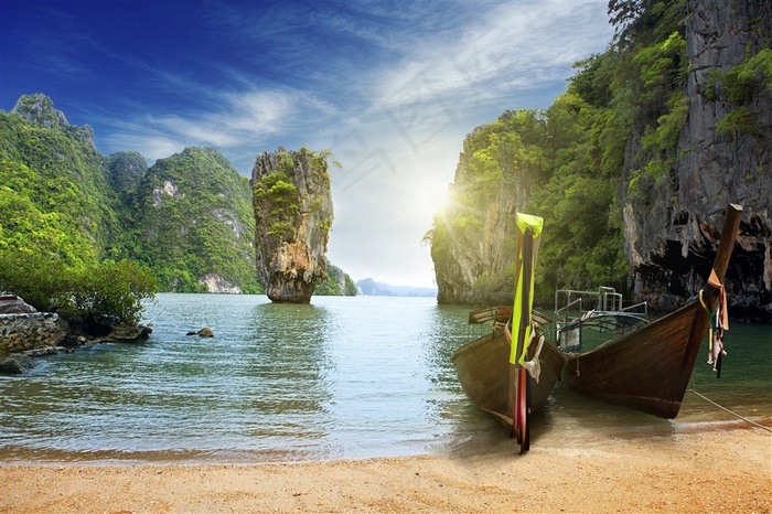 阳光下的世外桃源