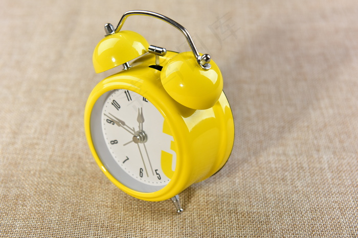 黄色小闹铃图片