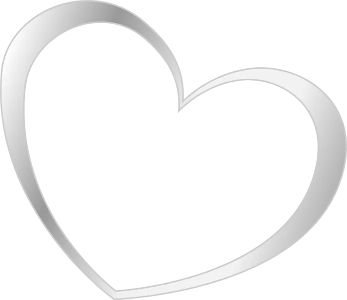 灰色爱心情人节