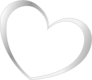 灰色爱心情人节