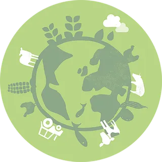 现代农业绿色地球