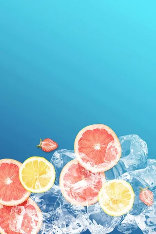 夏天 夏日清爽背景