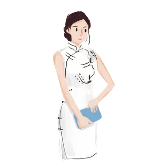 传统旗袍美女 (106)