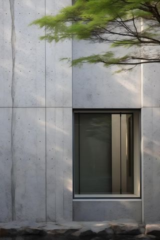 建筑园林树枝背景