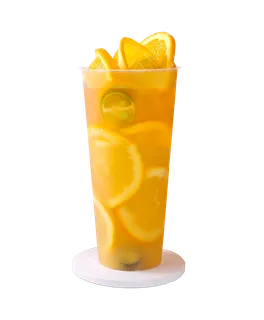 奶茶照片拍摄果汁鲜橙果茶
