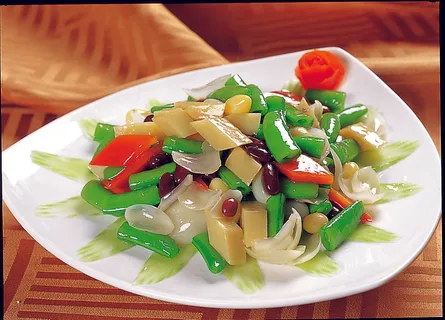 CXC06638银杏脆豆炒鲍粒 CXC06638银杏脆豆炒鲍粒