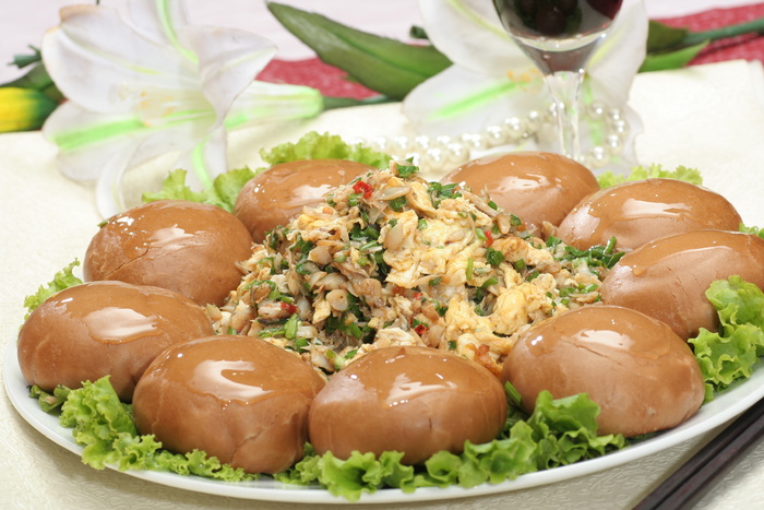 黄鱼松炒鸡蛋