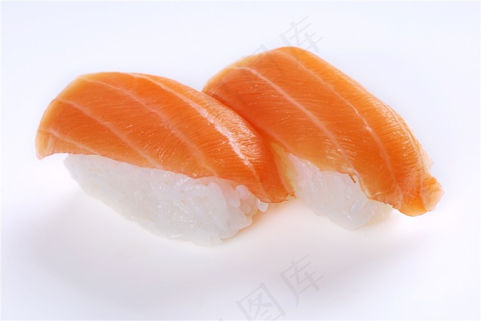 握寿司三文鱼美食素材