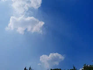 白云天空蓝天风景