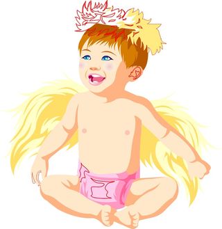 黄色卡通风动画动漫素描线稿海报图片素材矢量图人物5