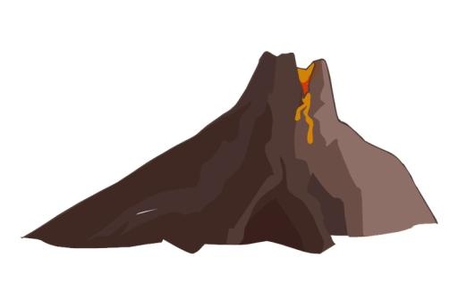 火山 PNG免抠(788x503)