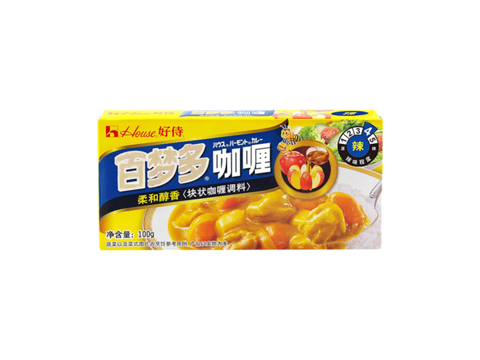 好侍百梦多咖喱3超市商品白底图免抠实物摄影png格式图片透明底