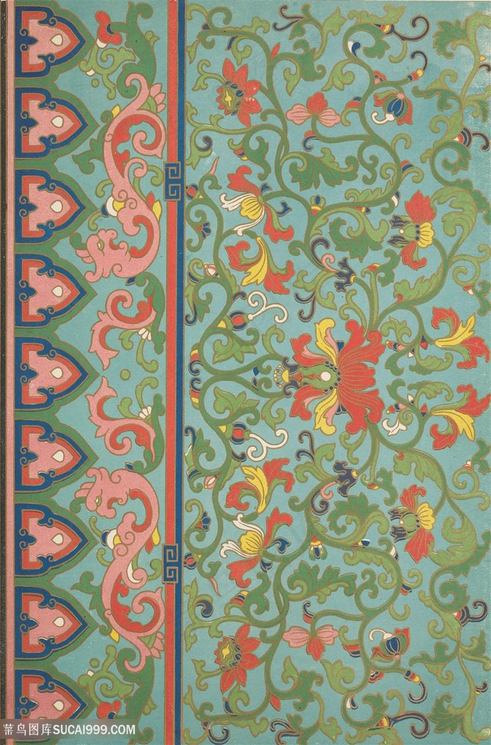 中式传统纹样集锦背景中国风图片