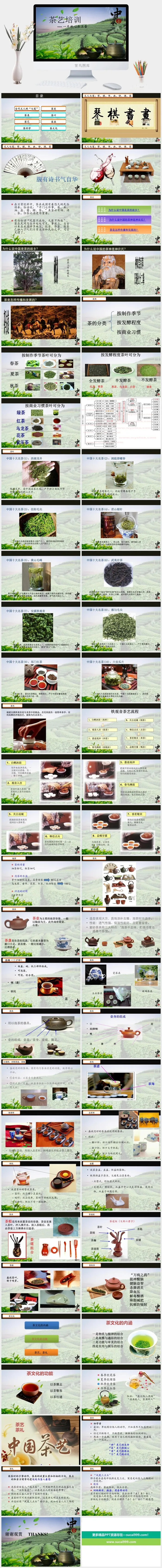 饮茶茶道茶文化饮料茶水PPT模板