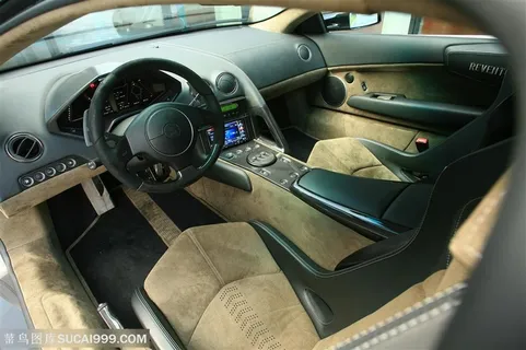 超级跑车-兰博基尼车内饰