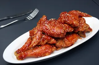 炸鸡图片之三八