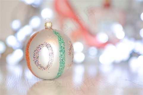 圣诞装饰品装饰球高清图