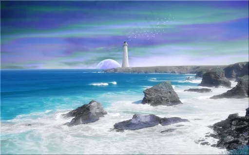 海上景色素材 海上景色素材