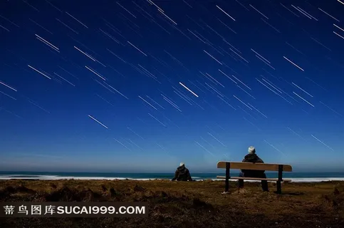 高清流星雨图片