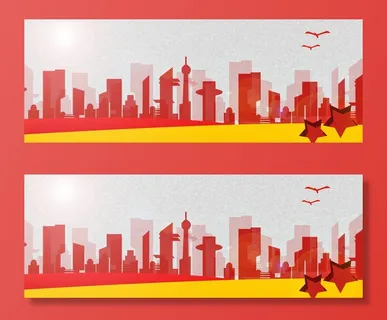 国庆节高清背景图片素材建军建党PSD分层设计底图展板banner模版