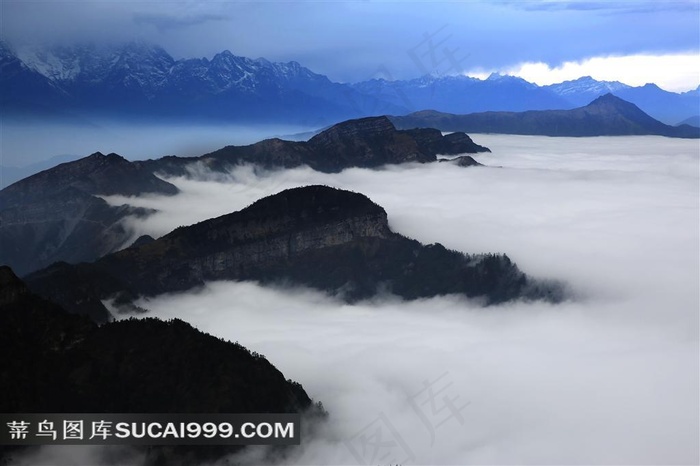 四川牛背山风景