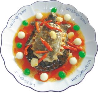 0371椒蒜子烧甲鱼