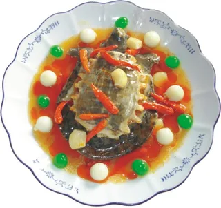 0371椒蒜子烧甲鱼