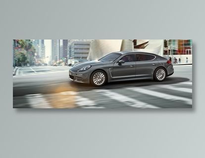 保时捷城市摄影图