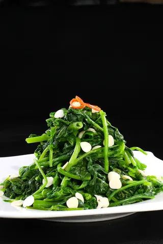 L02263菠菜拌杏仁 (3)