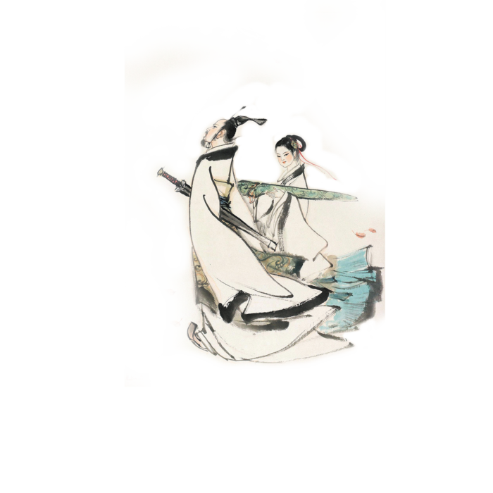 古风国画人物画像