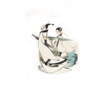 古风国画人物画像