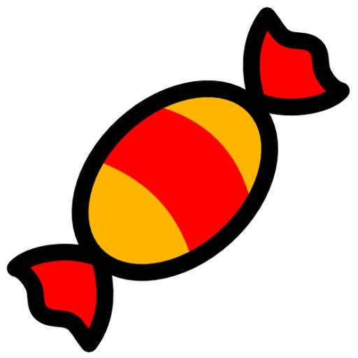 圣诞糖果 PNG免抠(555x555)