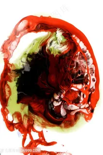 水彩时尚水墨艺术画