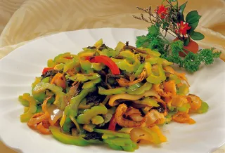 89XC-371雪菜凉瓜带子裙