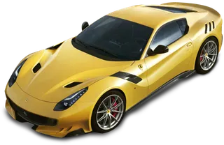 汽车跑车黄色