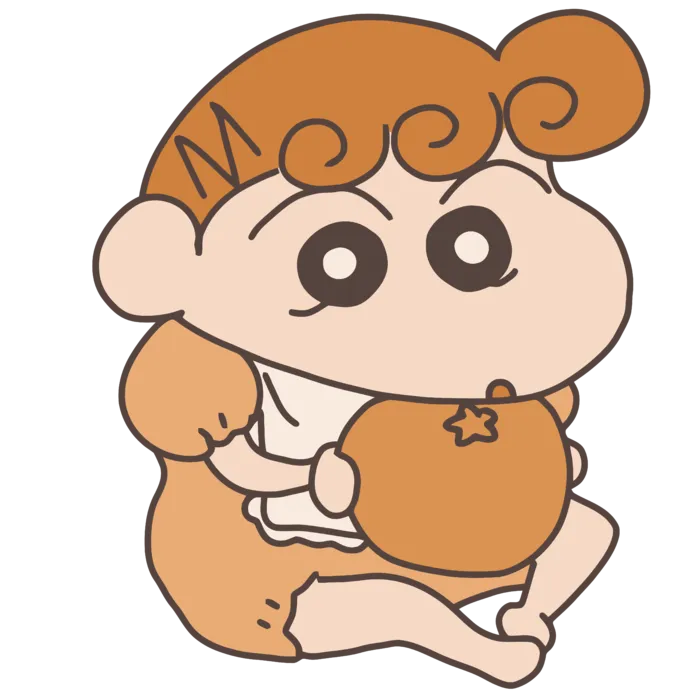 蜡笔小新可爱人物免扣素材