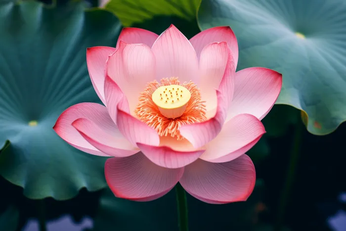 荷花荷叶摄影图(4032x2688)